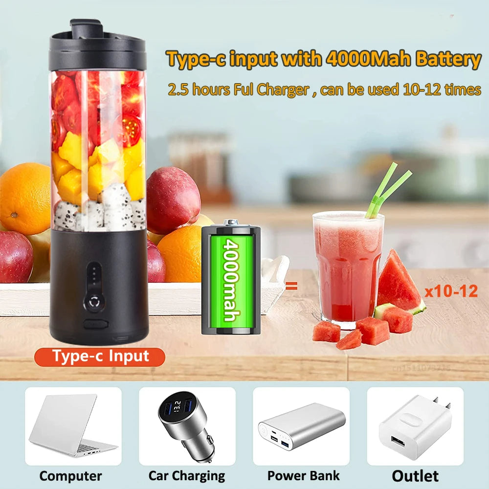 HealthyBlendz 530ml Power Juicer